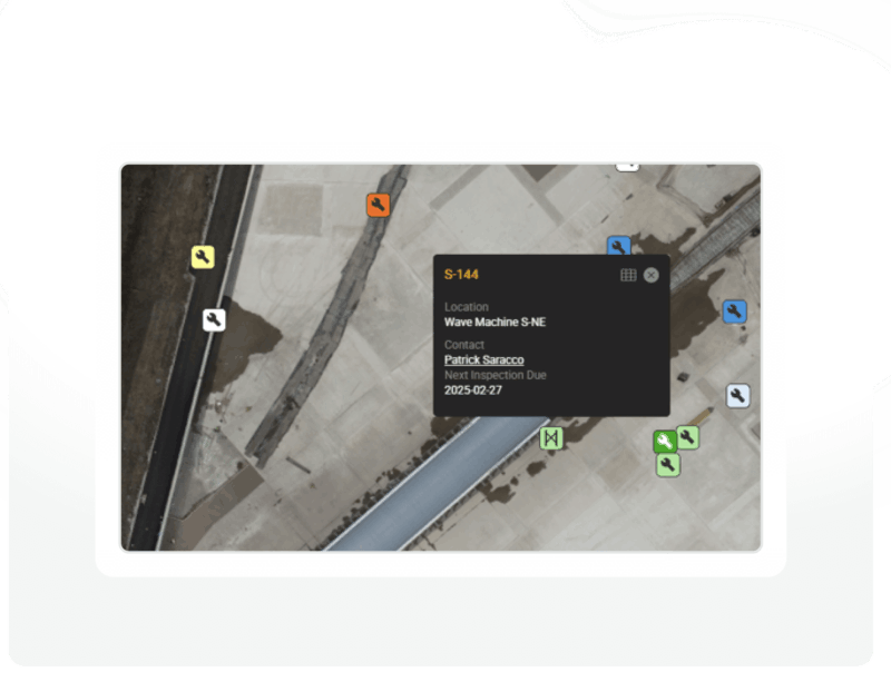Managing inspections observations and sign offs